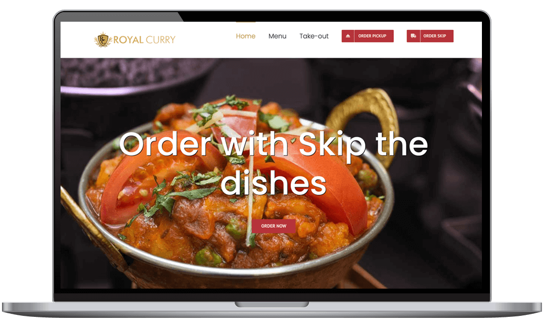 Royal Curry Restaurant Surrey BC website